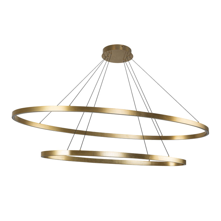 Ovale 2 Layer Chandelier