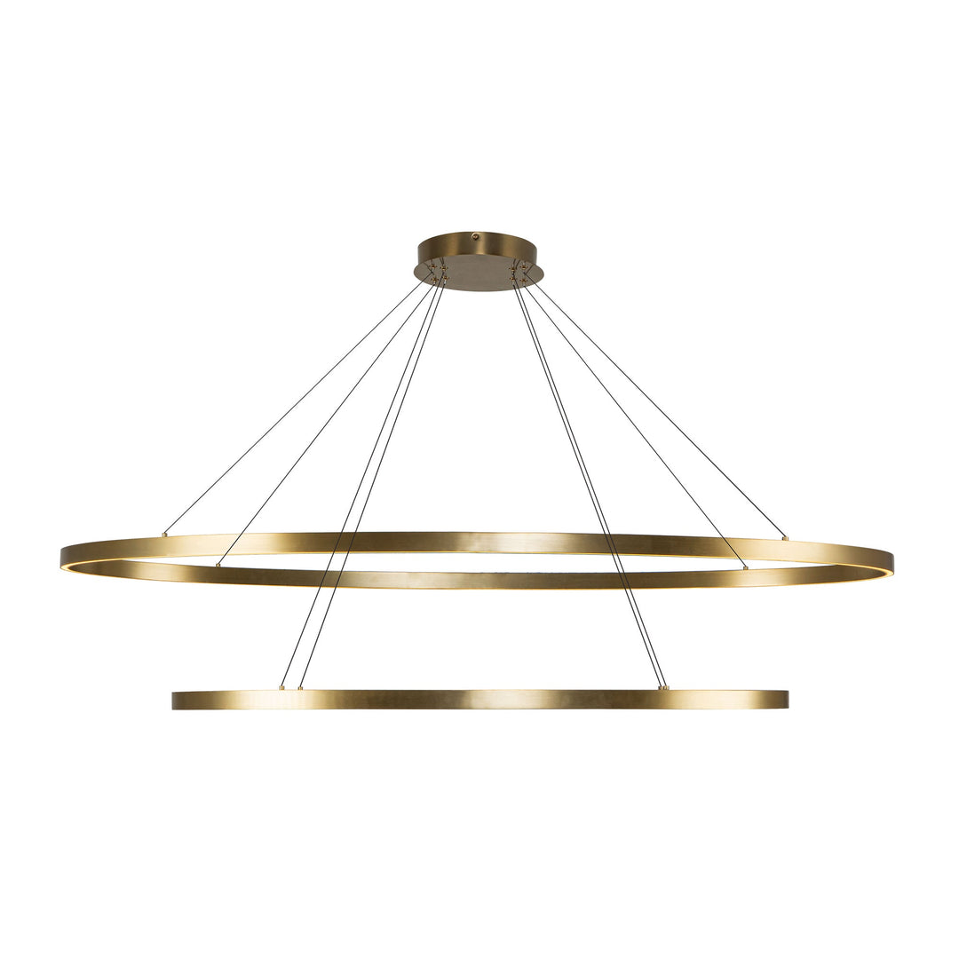 Ovale 2 Layer Chandelier