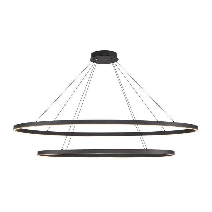 Ovale 2 Layer Chandelier