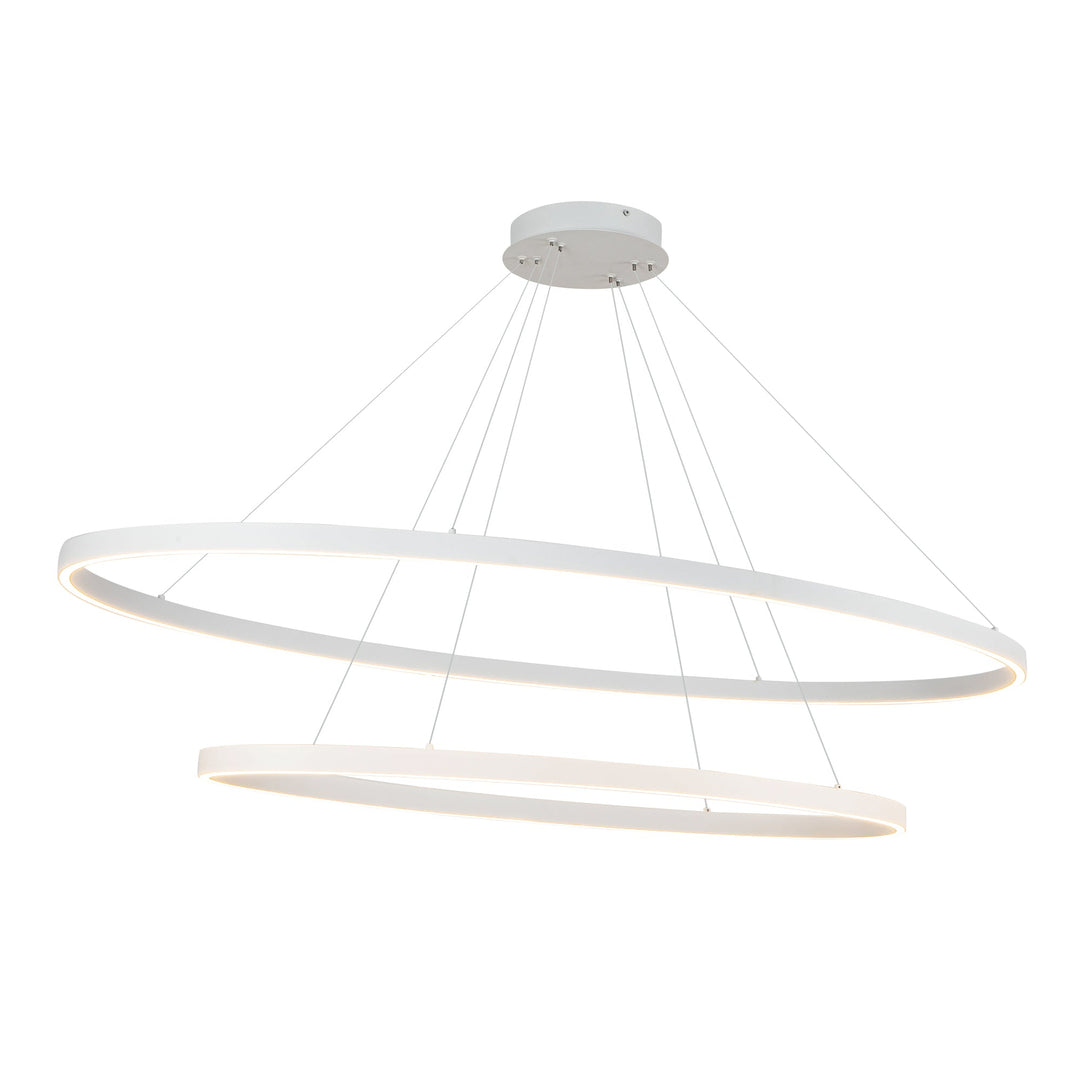 Ovale 2 Layer Chandelier