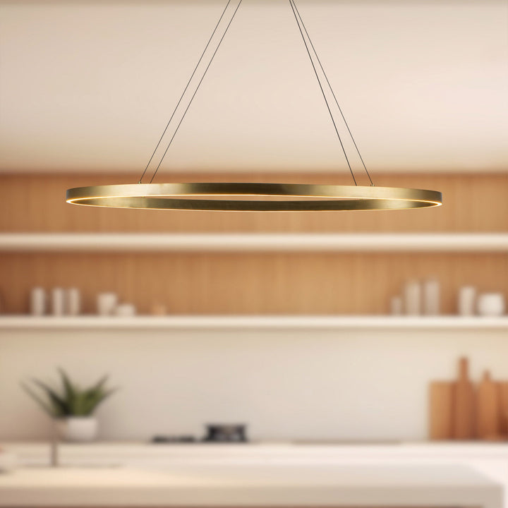 Ovale 40-in Linear Pendant