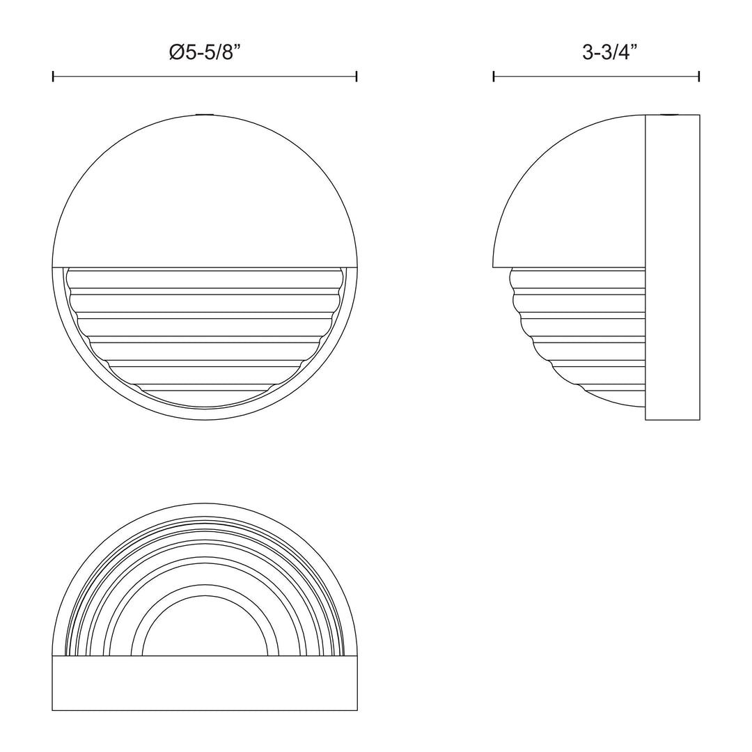 Palais 6-in Wall/Vanity Light