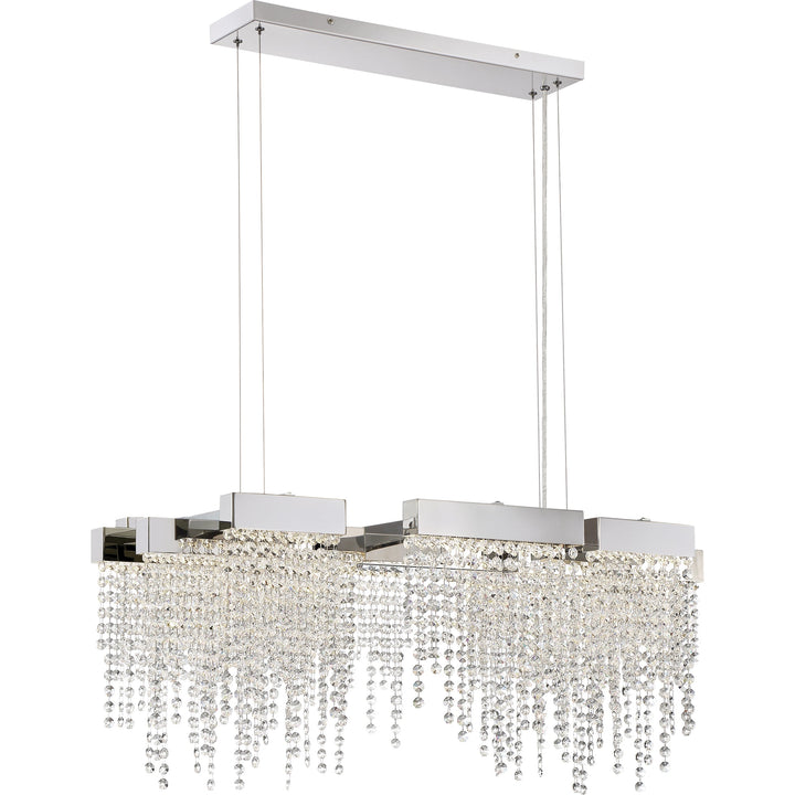 Crystal Falls Island Chandelier