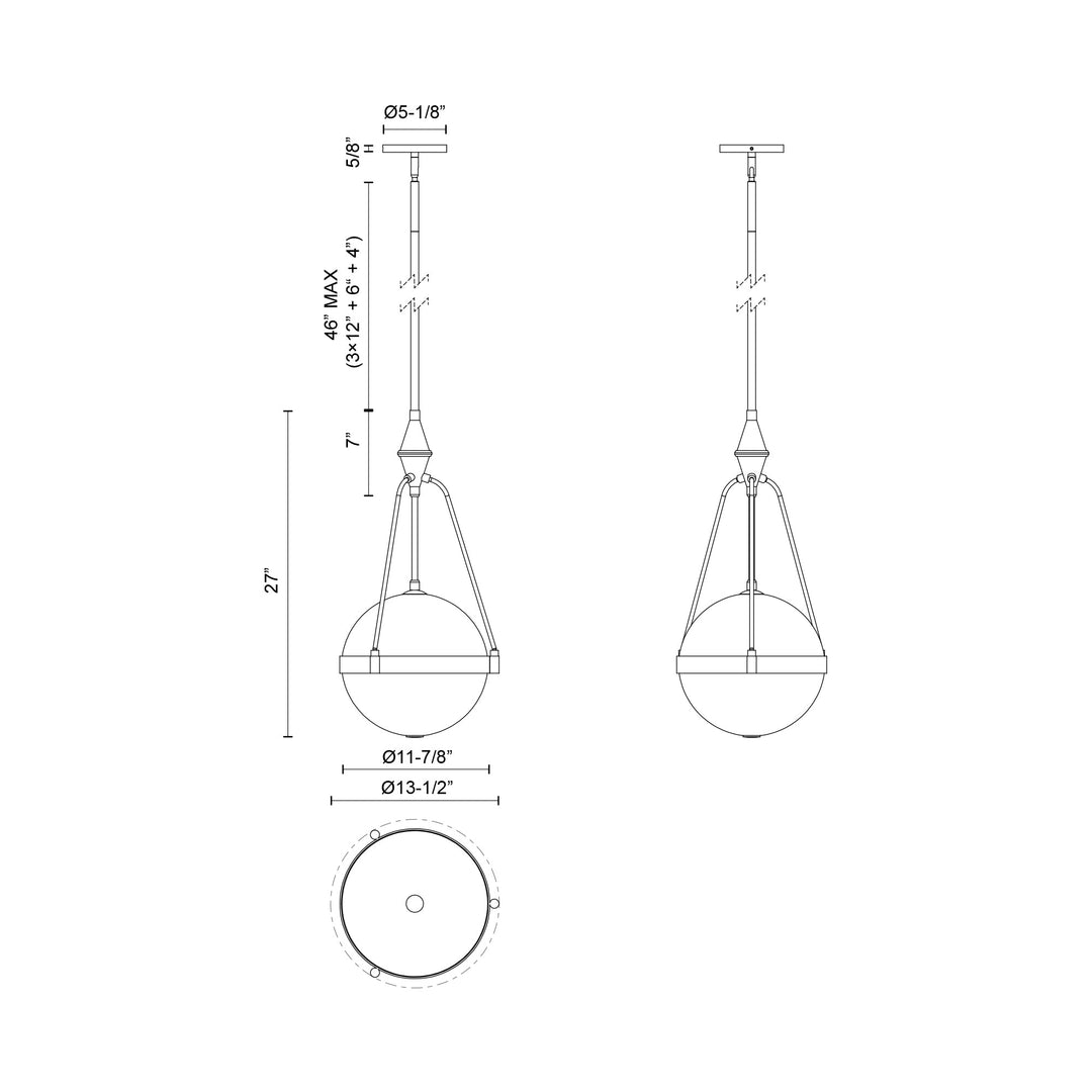 Harmony 14-in Pendant