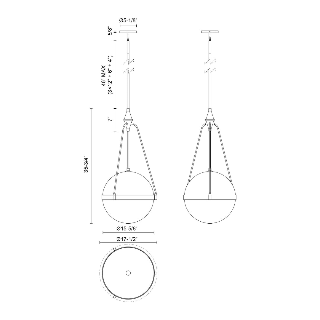 Harmony 18-in Pendant