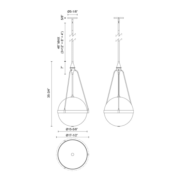 Harmony 18-in Pendant