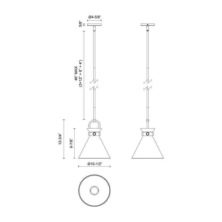 Emerson 11-in Pendant