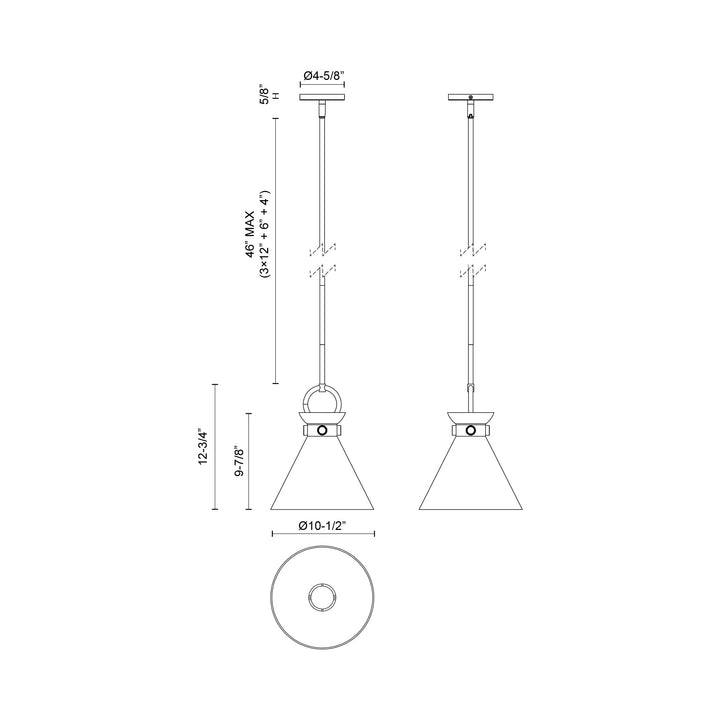 Emerson 11-in Pendant