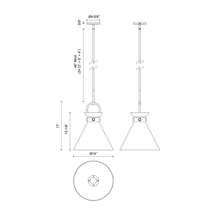 Emerson 14-in Pendant