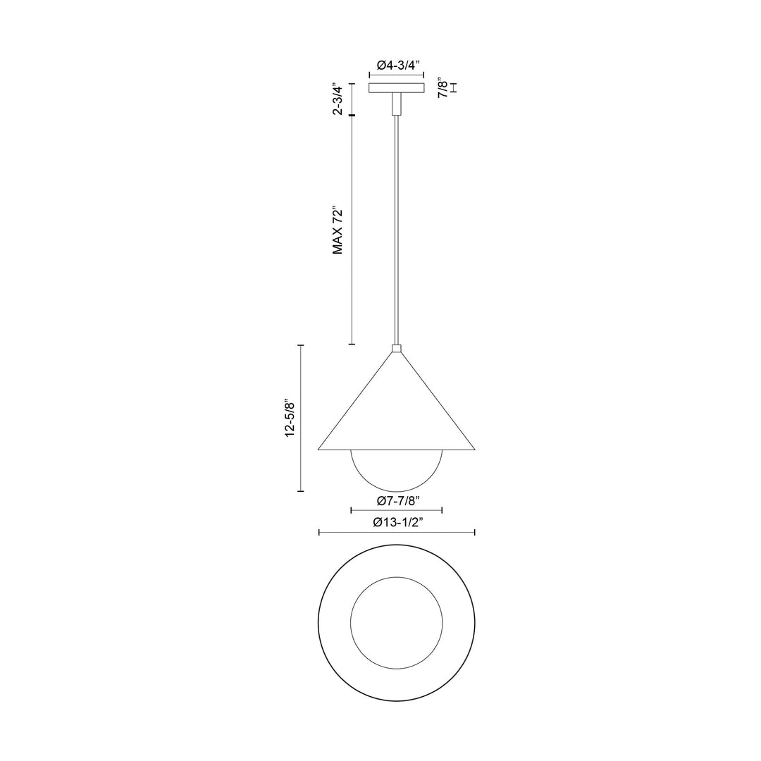 Remy 14-in Pendant