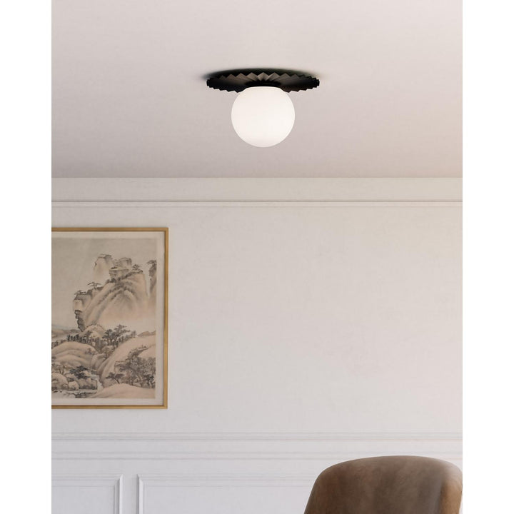 Plume 14-in Flush Mount