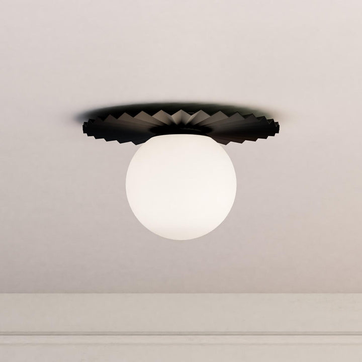 Plume 14-in Flush Mount