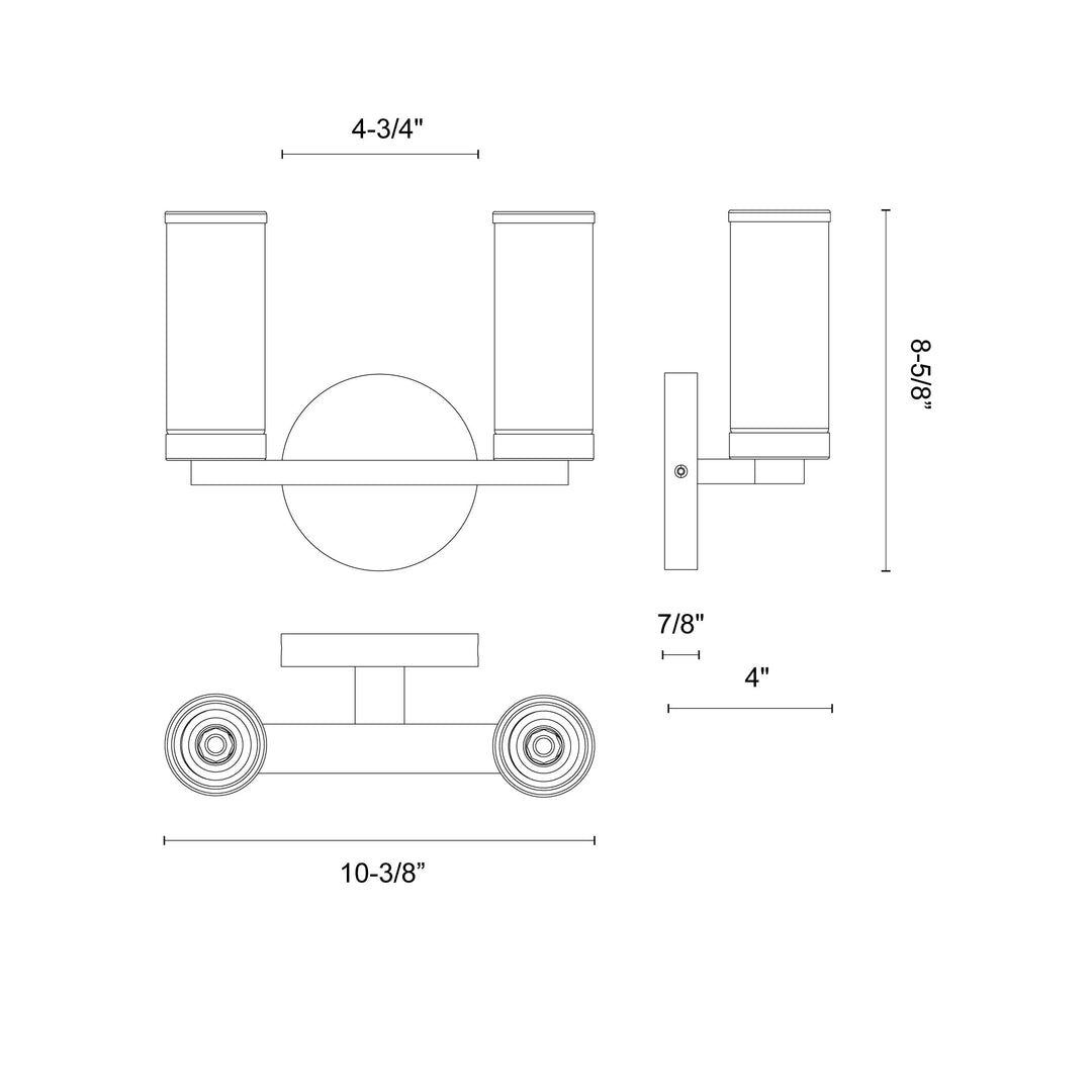 Revolve 10-in Wall/Vanity Light