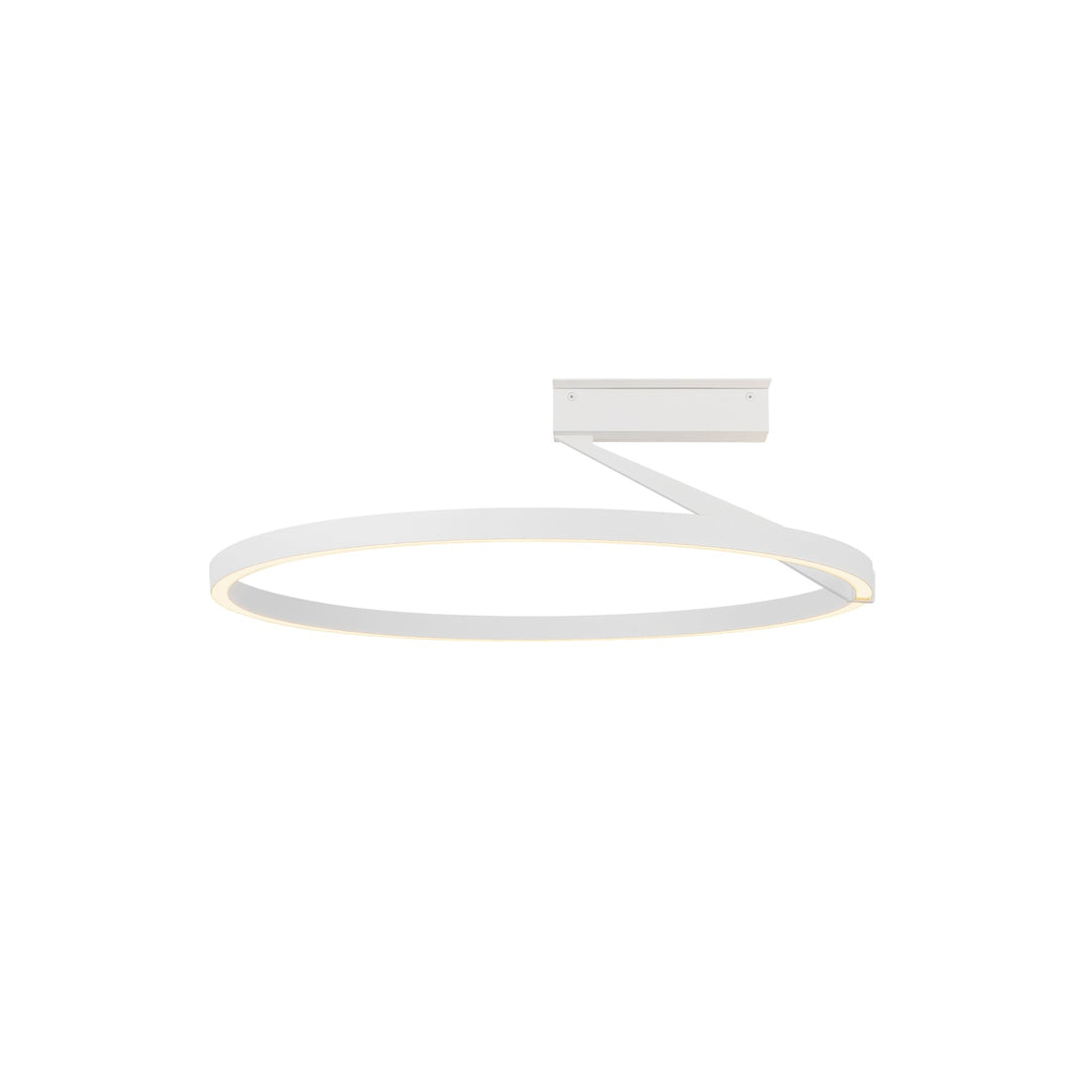 Roda 24-in Semi-Flush Mount