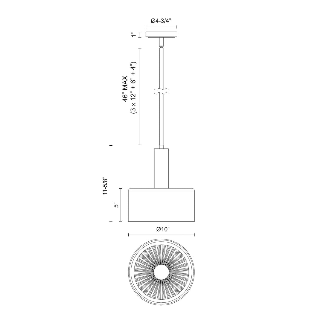 Royale 10-in Pendant