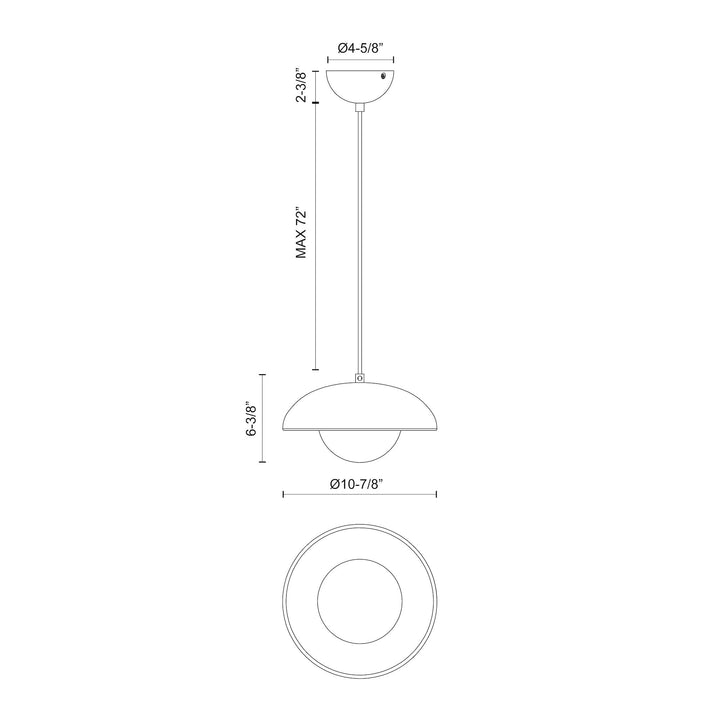 Rubio 11-in Pendant