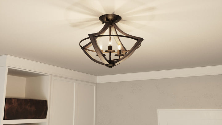 Shire Semi-Flush Mount