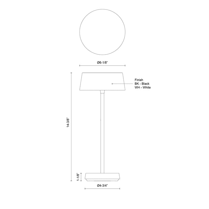 Tindra 14-in Table Lamp