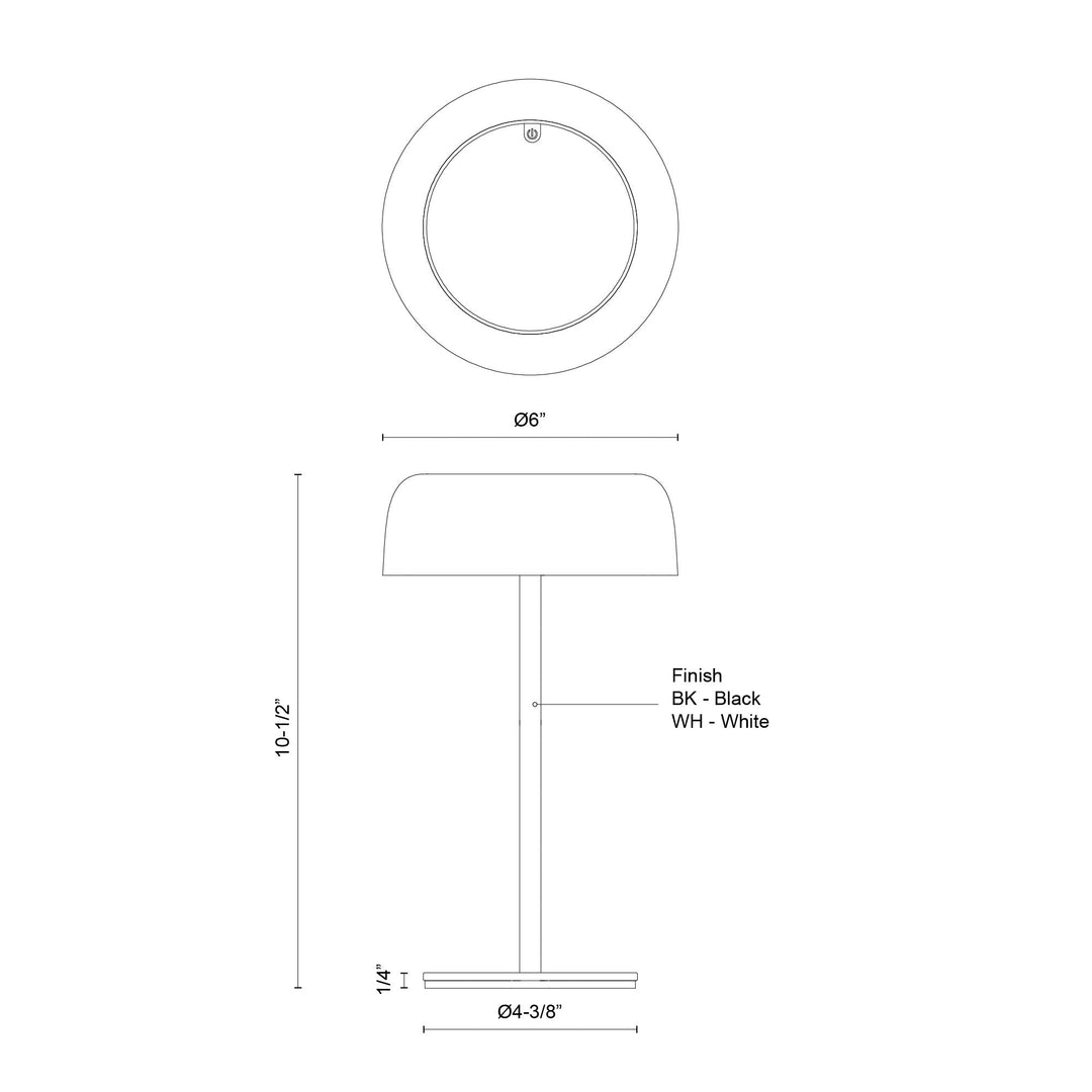 Brilla 11-in Table Lamp