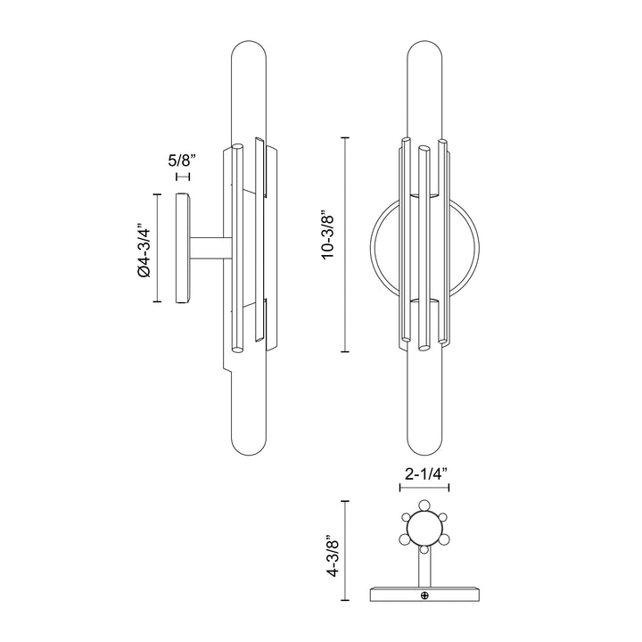 Torres 11-in Wall/Vanity Light