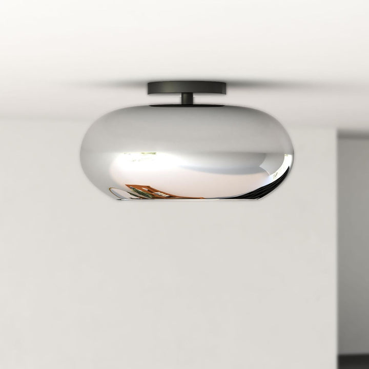 Trinity 14-in Semi-Flush Mount