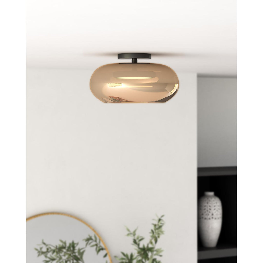 Trinity 14-in Semi-Flush Mount