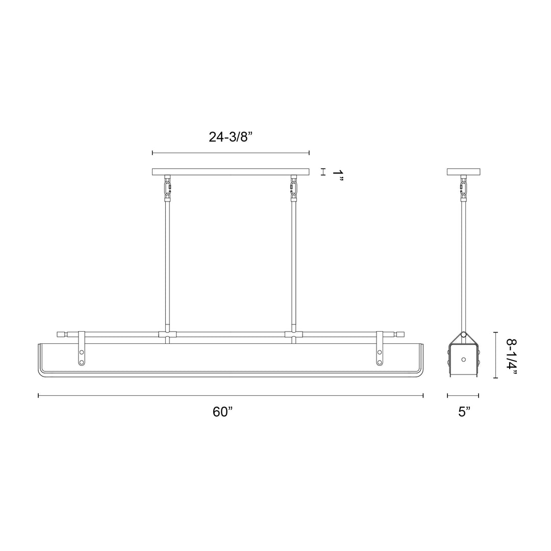 Valise 60-in Pendant