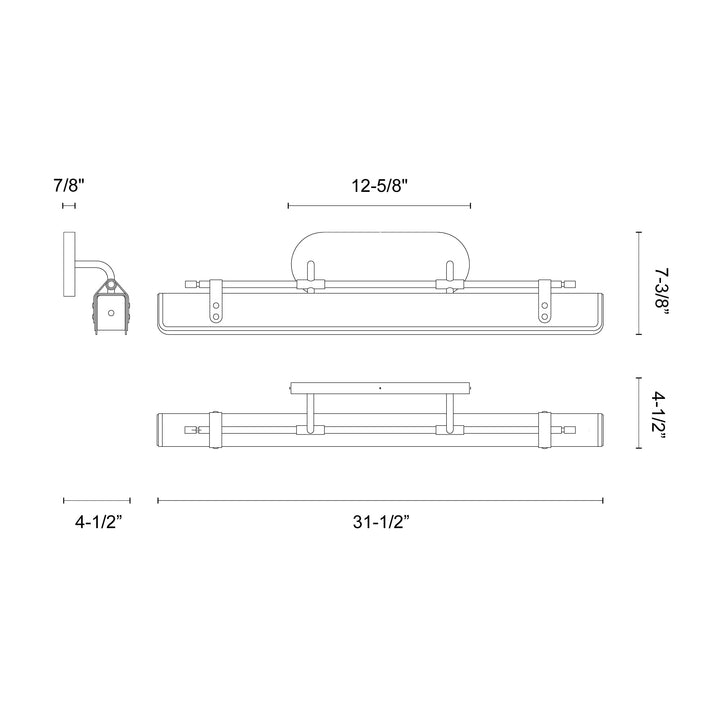 Valise 32-in Wall/Vanity Light