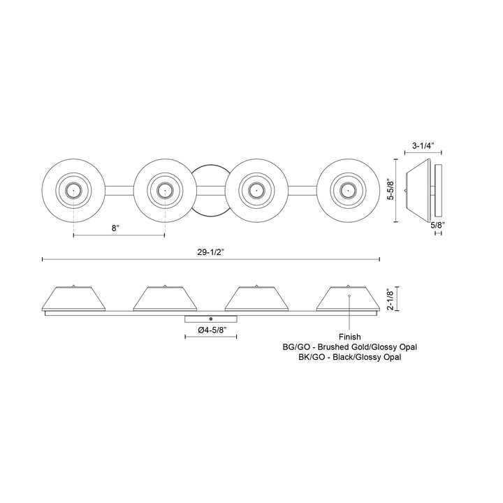 Holt 30-in Vanity Light