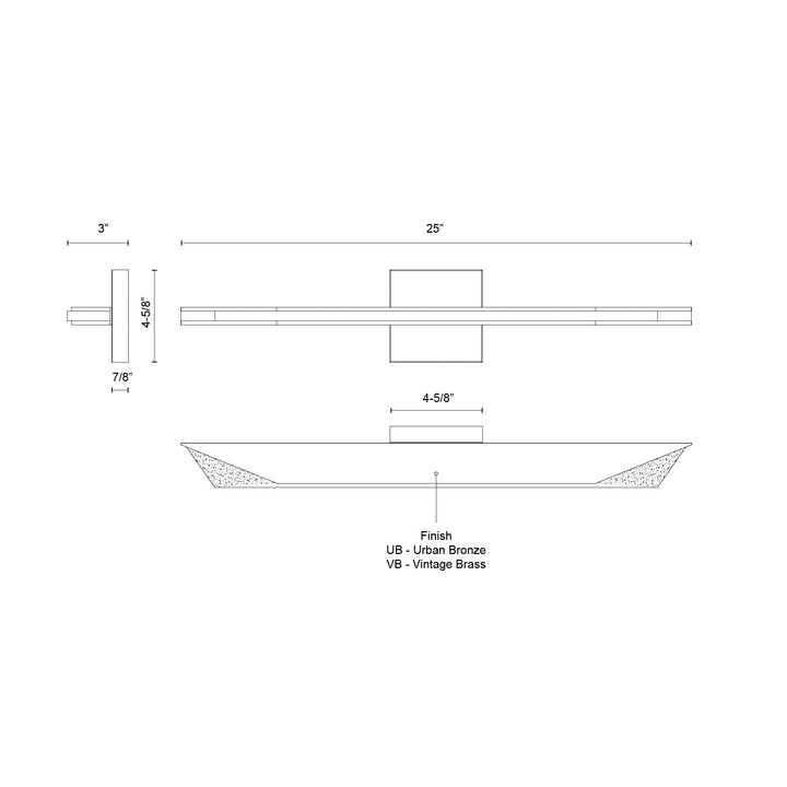 Tachi 25-in Vanity Light