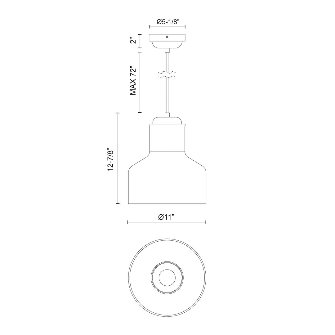 Westlake 11-in Pendant