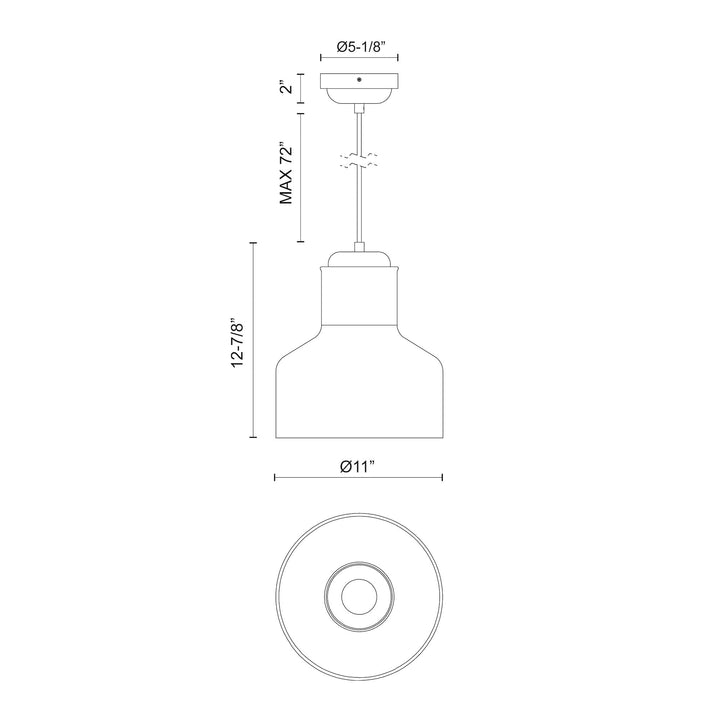 Westlake 11-in Pendant