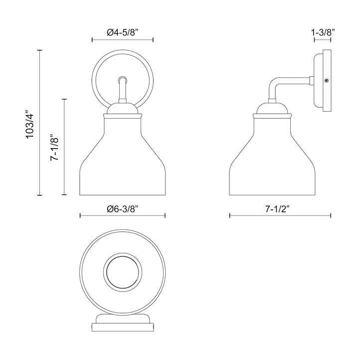 Westlake 6-in Wall/Vanity Light