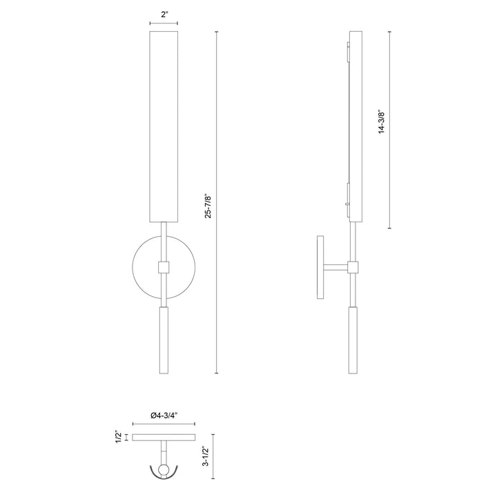 Astrid 25-in Wall/Vanity Light