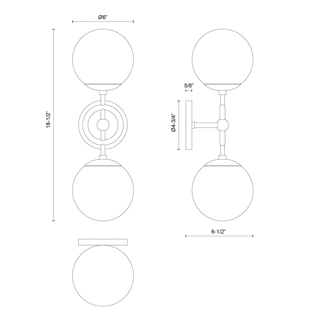 Fiore 18-in Wall/Vanity Light