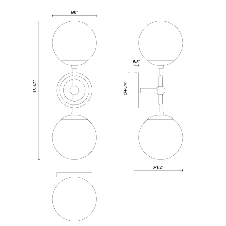 Fiore 18-in Wall/Vanity Light