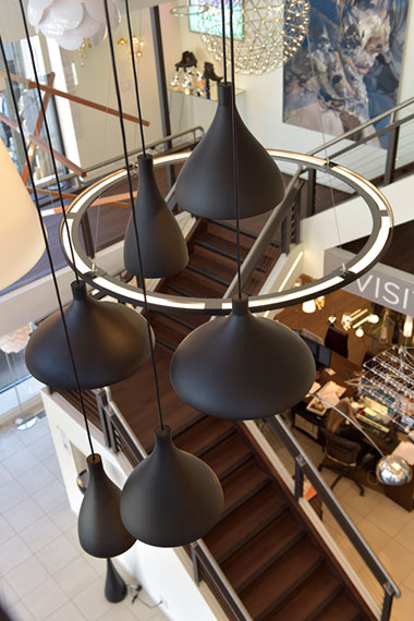 Lighting that defines spaces